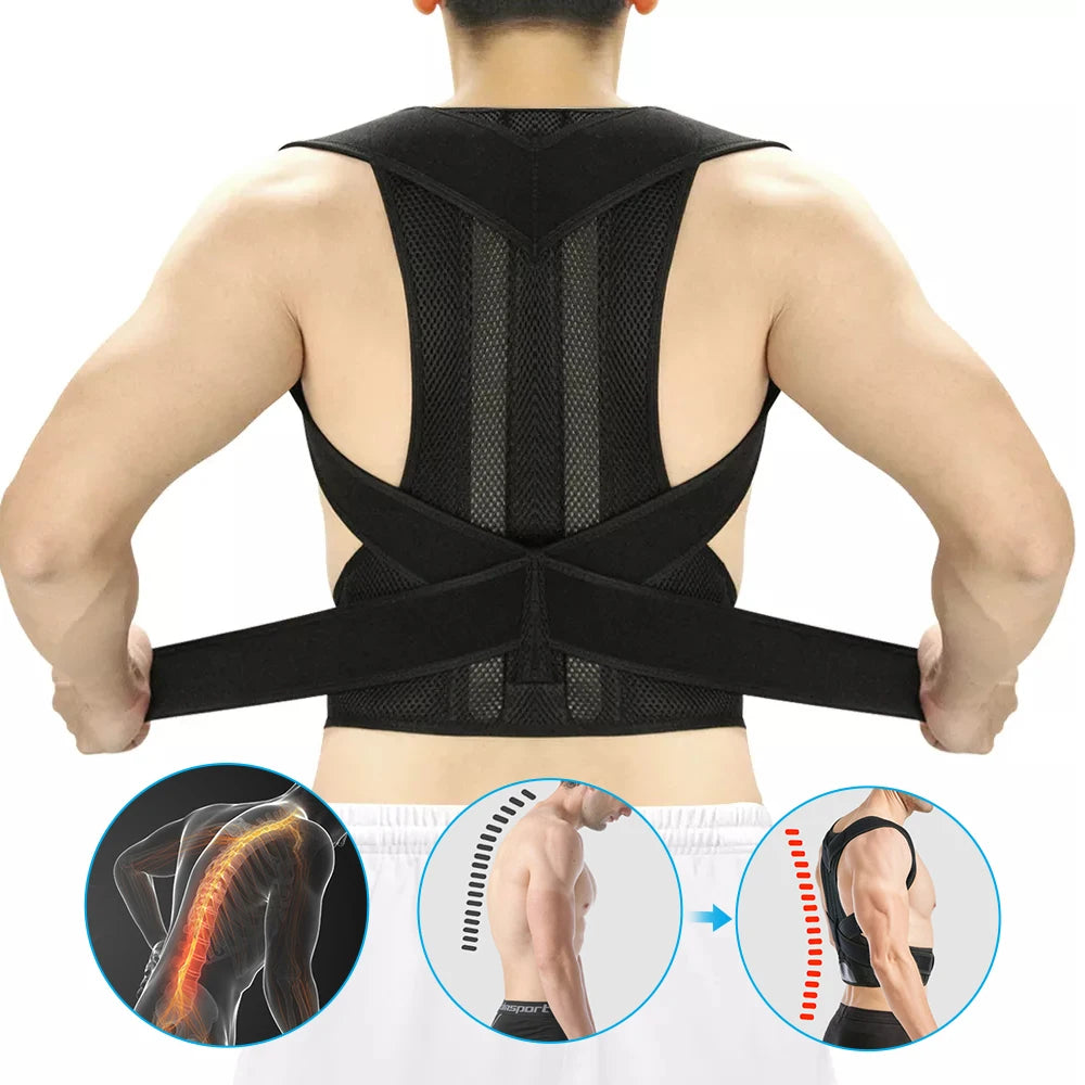 Back Posture Corrector Adult Back Support Shoulder Lumbar Brace Health Care Support Corset Back Belt Back Posture Corrector Adult Back Support Shoulder Lumbar Brace Health Care Support Corset Back Belt
